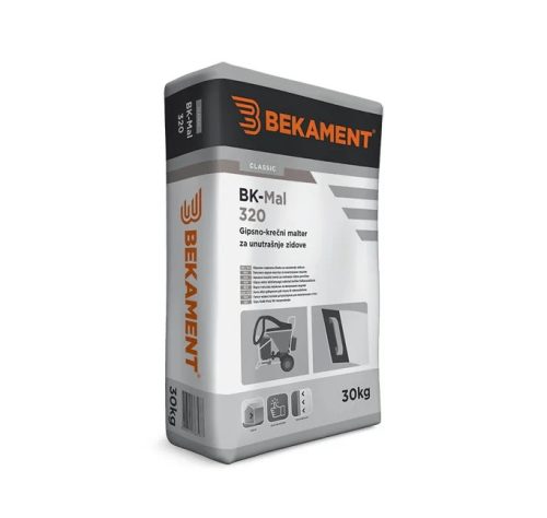 BEKAMENT BK-MAL 320 gipsz-mész alapvakolat 30kg