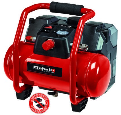 Einhell TE-AC 36/6/8 Li OF Set Solo akkus kompresszor