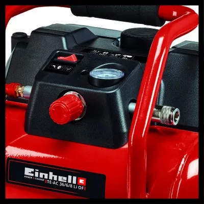 Einhell TE-AC 36/6/8 Li OF Set Solo akkus kompresszor