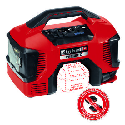 Einhell PRESSITO akkus hibrid kompresszor