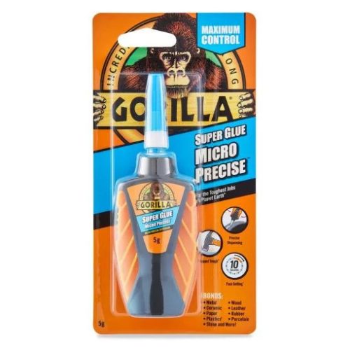 Gorilla Glue Super Micro pillanat ragasztó 5 gr.