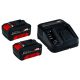 Einhell PXC Starter Kit szett 18V 3,0Ah (2akku+töltő)