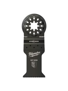   Milwaukee Multitool Starlock fűrészlap (puhafához) 35x42 mm