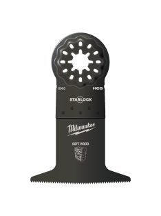   Milwaukee Multitool Starlock fűrészlap (puhafához) 65x42 mm