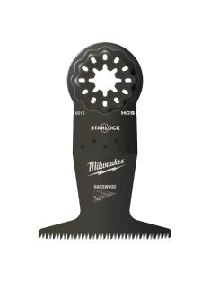   Milwaukee Multitool Starlock fűrészlap (keményfához) 65x42 mm