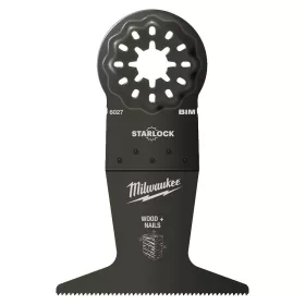   Milwaukee Multitool Starlock fűrészlap Bimetál (fa + szeg) 65x42 mm