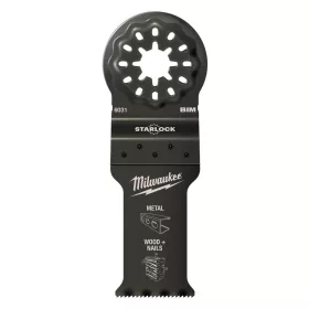   Milwaukee Multitool Starlock fűrészlap Bimetál (fém, fa + szeg) 28x47 mm 10db/cs