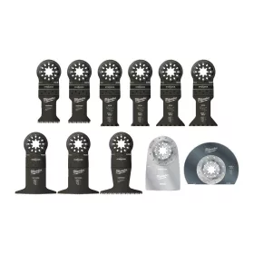   Milwaukee Multitool Starlock fűrészlap készlet (általános) 11 részes