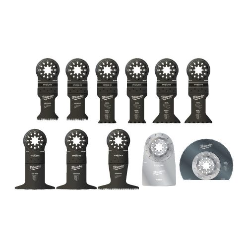 Milwaukee Multitool Starlock fűrészlap készlet (általános) 11 részes