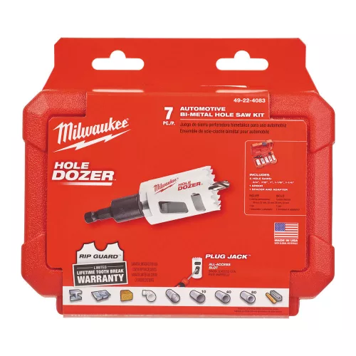 Milwaukee lyukfűrész klt.  7 DB-os 25-32 MM