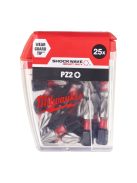 Milwaukee bit PZ2 x 25MM (25DB)