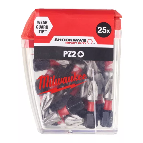 Milwaukee bit PZ2 x 25MM (25DB)
