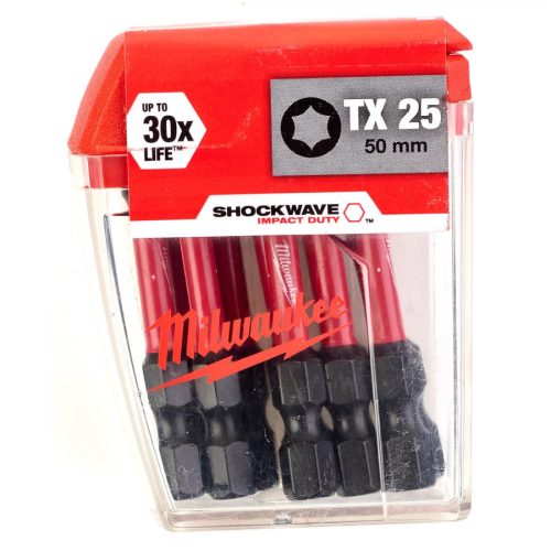 Milwaukee bit TX25 x 50MM (10DB)