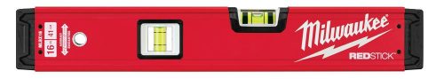 Milwaukee vízmérték REDSTICK Backbone  40cm
