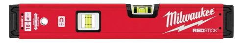 Milwaukee vízmérték REDSTICK Backbone mágneses  40cm