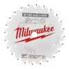 Milwaukee körfűrész tárcsa akkus géphez 165/6 1/2" 24 fog