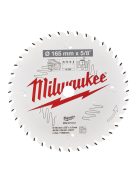 Milwaukee körfűrész tárcsa akkus géphez fára 165x 15,87 40 fog