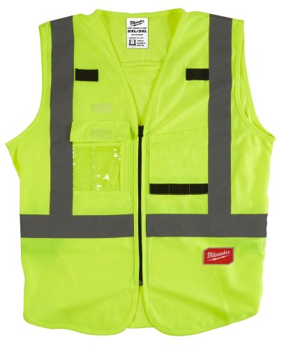Milwaukee láthatósági mellény sárga L/XL