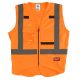 Milwaukee láthatósági mellény narancssárga 2XL/3XL