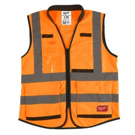   Milwaukee láthatósági mellény Prémium narancssárga 2XL/3XL