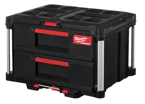 Milwaukee PACKOUT szerszámdoboz 2 fiókos