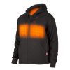 Milwaukee fűthető pulóver kapucnis fekete  M12 HH-BL4-0-XL