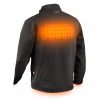 Milwaukee fűthető kabát Black M12 HJBL5-201-S (12V2Ah akku+töltővel)