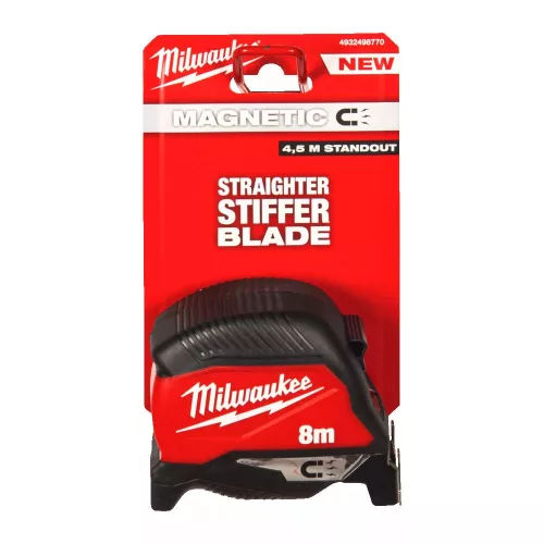 Milwaukee mérőszalag mágneses (4.gen) 30MM széles  8M