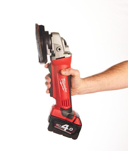 Milwaukee akkus sarokcsiszoló HD18AG-125-402C