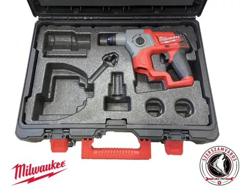Milwaukee akkus fúrókalapács M12CH BULK PACKOUT Kofferben