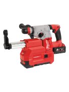 Milwaukee akkus fúrókalapács porelszívóval M18CHXDE-502C+ M18CDE FUEL