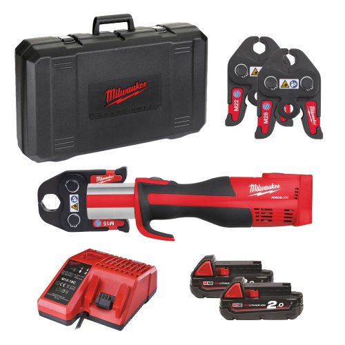 Milwaukee akkus hidraulikus prés FORCE LOGIC M18BLHPT-202C M-SET