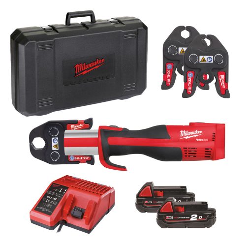 Milwaukee akkus hidraulikus prés FORCE LOGIC M18BLHPT-202C TH-SET