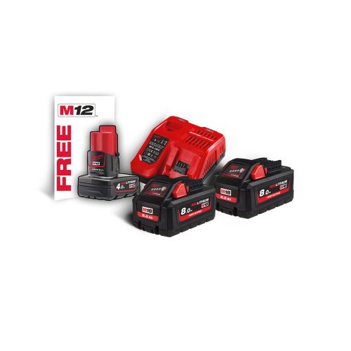 Milwaukee akkumulátor csomag HIGH OUTPUT M18 HNRG-802