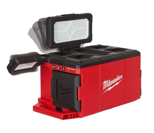 Milwaukee akkus térmegvilágító és töltő PACKOUT kompatibilis M18 POALC-0