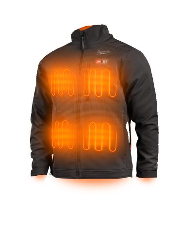 Milwaukee fűthető kabát Black M12 HJBL5-0-L