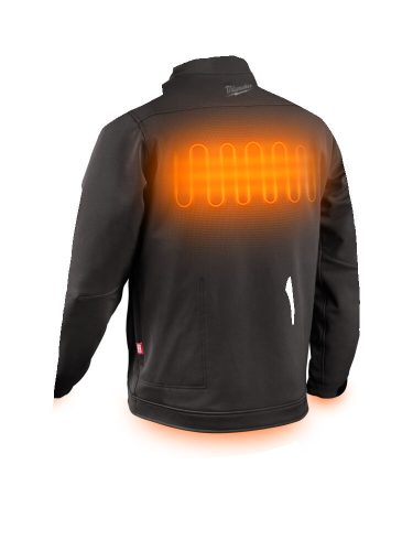Milwaukee fűthető kabát Black M12 HJBL5-0-L