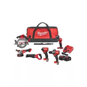 Milwaukee M18 FPP6F3-502B akkus erőcsomag táskával