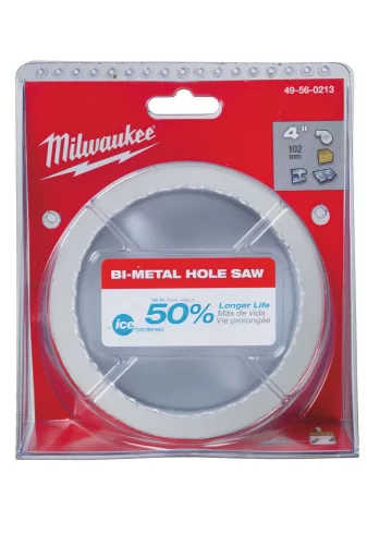 Milwaukee lyukfűrész Bimetál kobalt 102mm