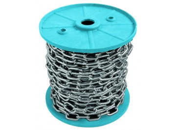 Lánc horganyzott  4x16x27mm DIN5685A (25m/orsó)