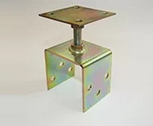 Oszloptalp csavarozható 150x120x85mm