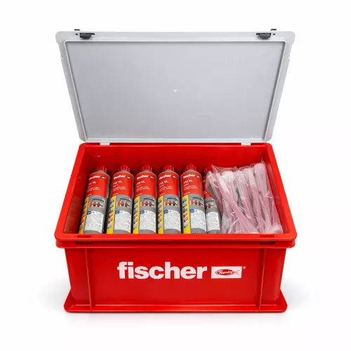FISCHER betonragasztó FIS VL 300T műanyag tároló dobozban 20db