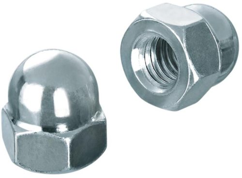INOX zárt anya A2 rozsdamentes DIN 1587 M  6 (500db/doboz)