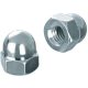 INOX zárt anya A2 rozsdamentes DIN 1587 M  6 (500db/doboz)