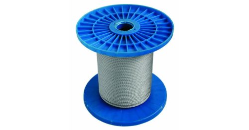 Drótkötél horganyzott lágy 12MM 6x19 50m/tekercs