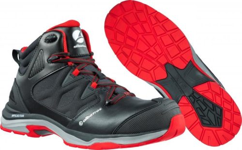 Albatros munkavédelmi bakancs Ultratrail Black Mid S3 ESD HRO SRC 44
