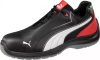 Puma munkavédelmi bakancs Touring Black Low Mid S3 ESD SRC 42