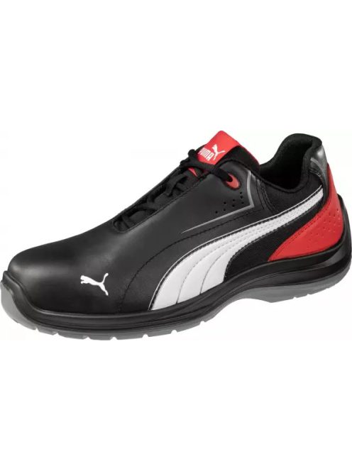 Puma munkavédelmi bakancs Touring Black Low Mid S3 ESD SRC 42