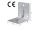 VORMANN derékszög lemez merevített 105x105x90x3mm