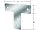 VORMANN perforált lemez faösszekötő T 80x68x38x2mm